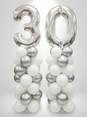 Number Balloon Towers