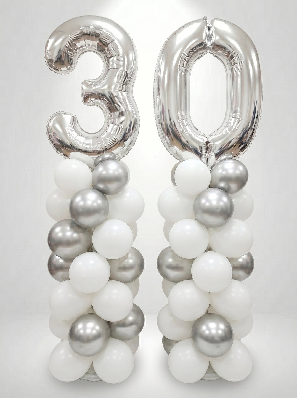 Number Balloon Towers