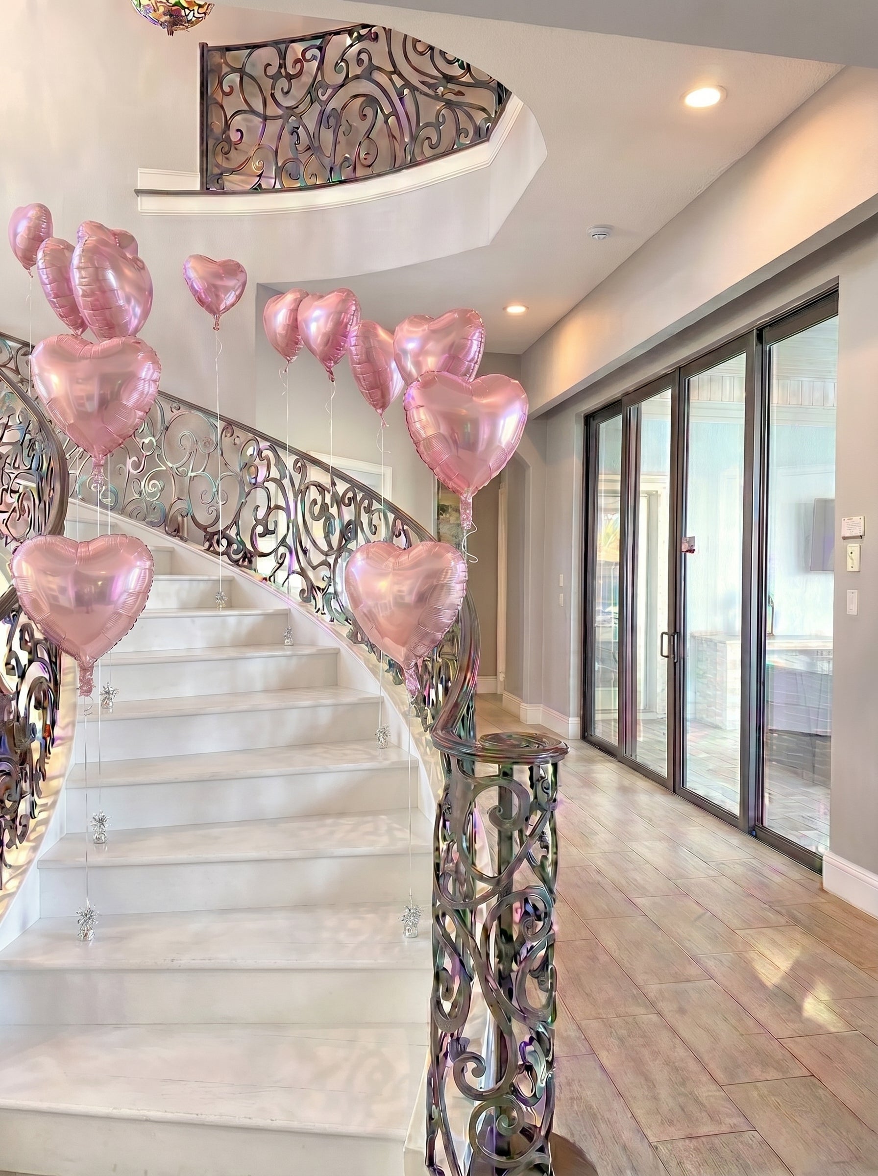 Rosé Heart Stairway
